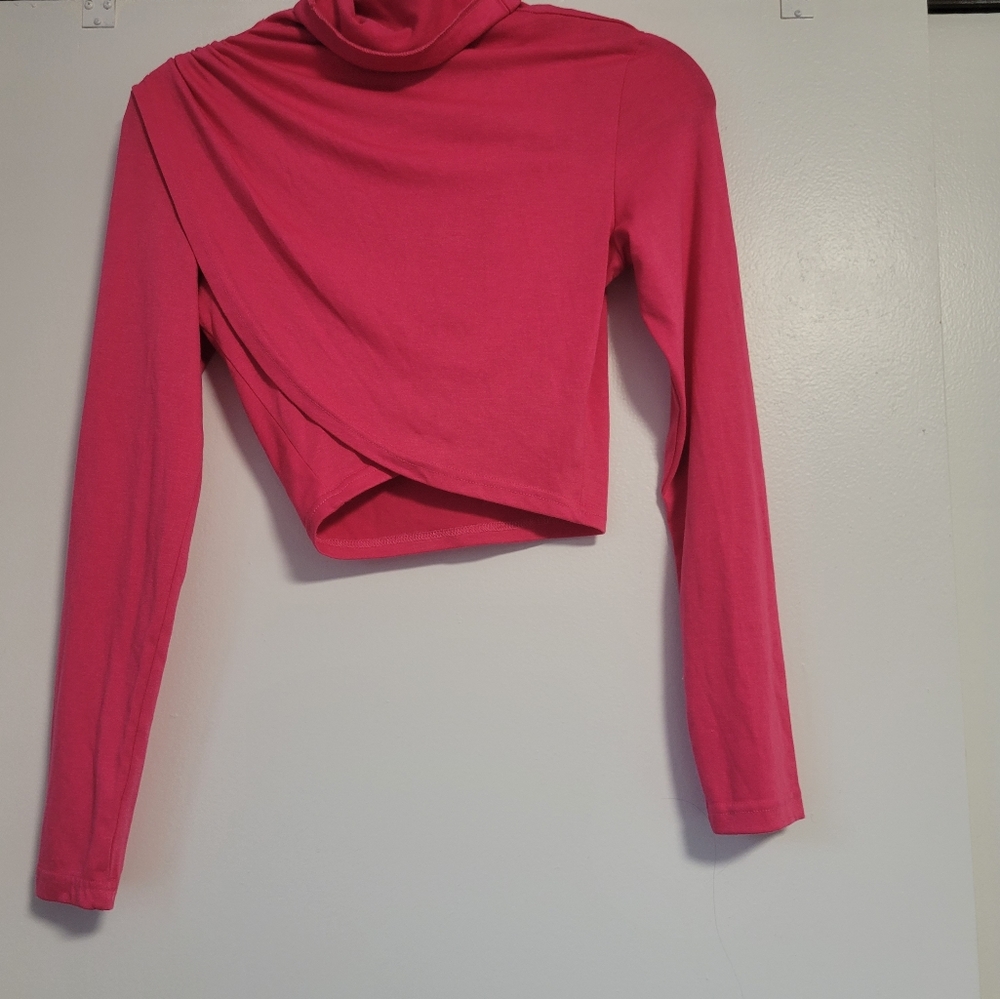Pink Crop Top